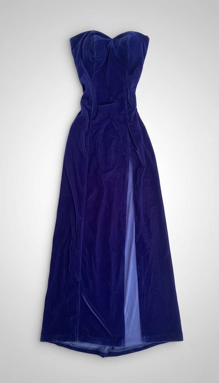 Robe bleu roi