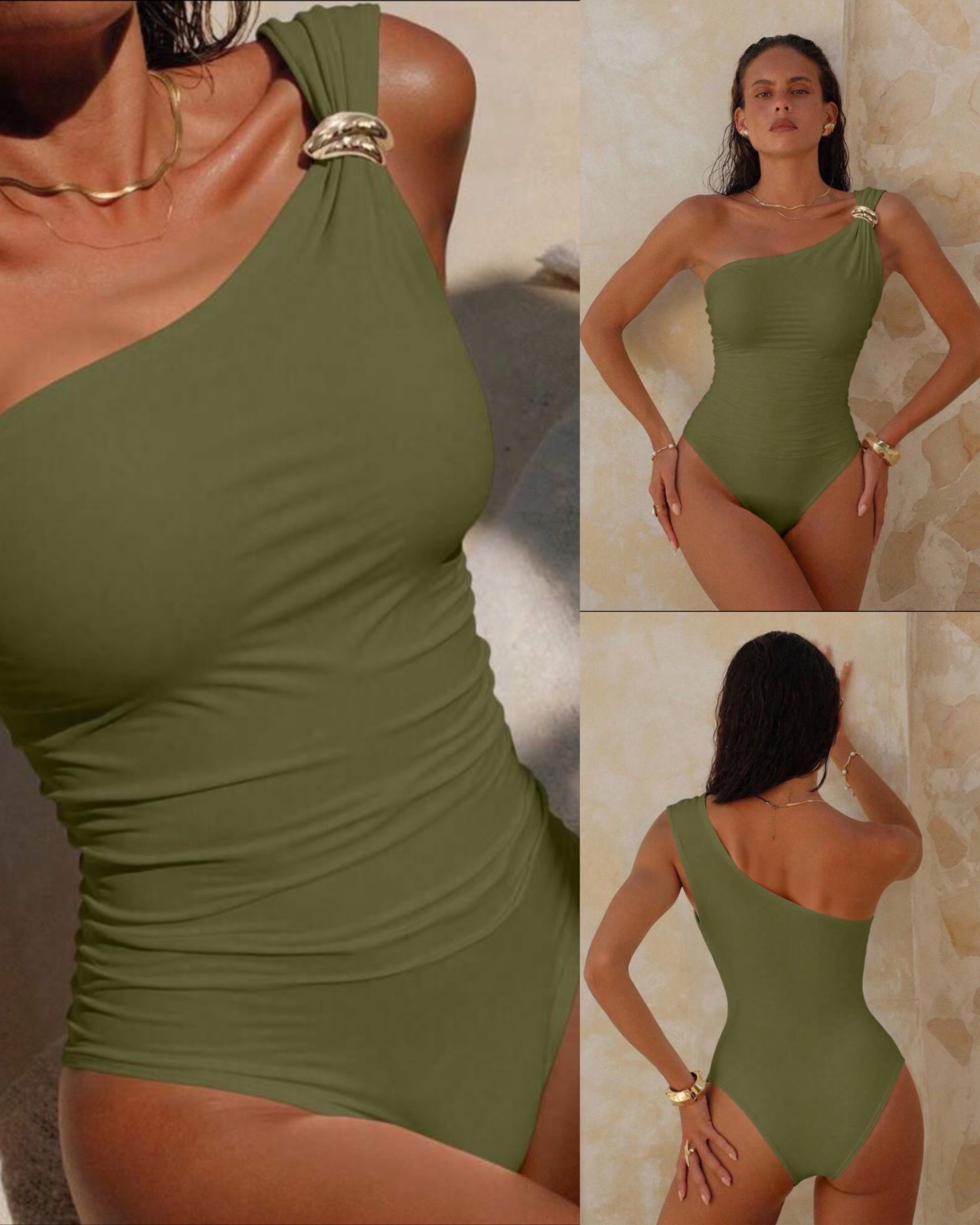 Maillot en vert Militaire 