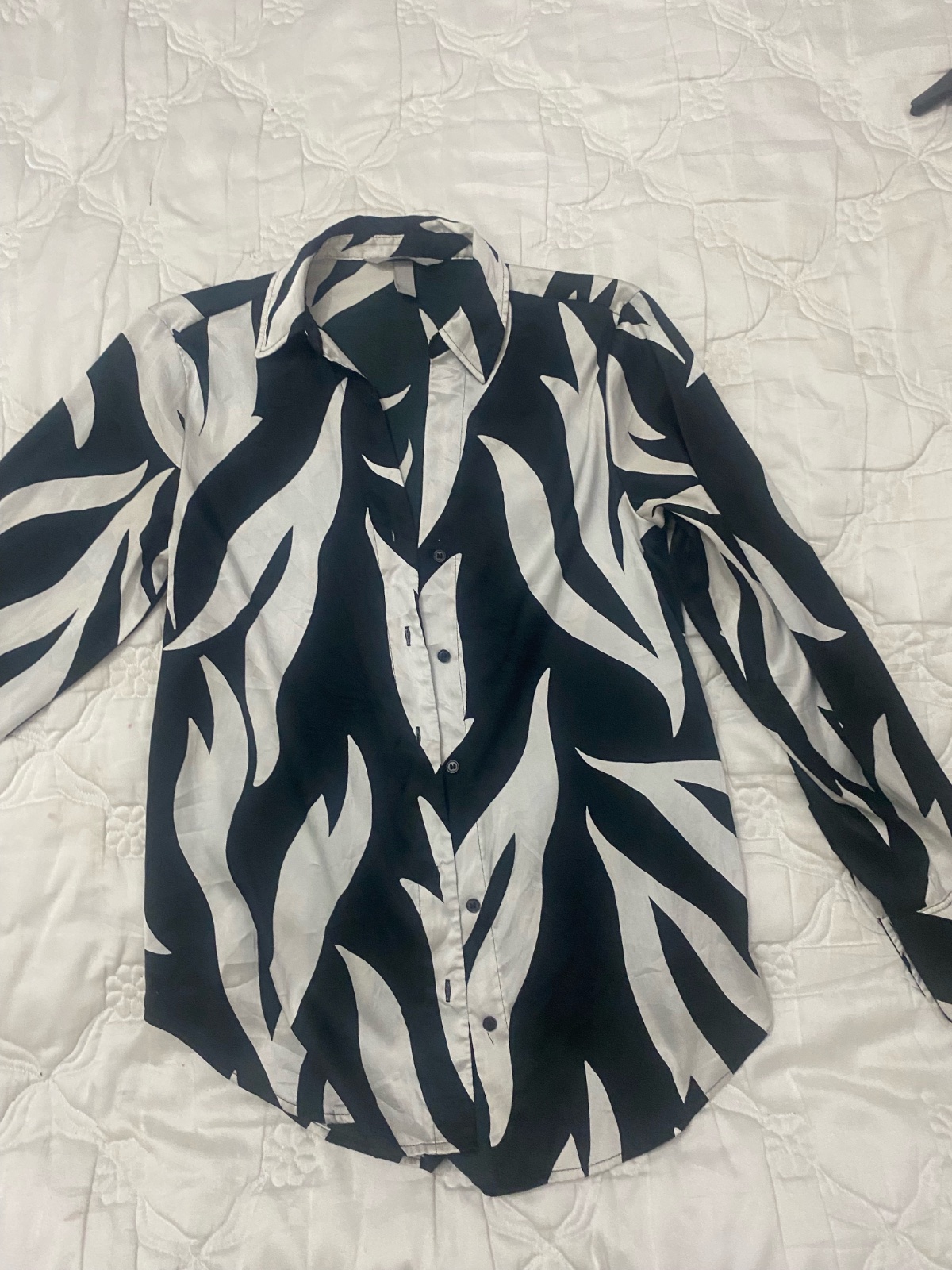Chemise satin hm taille s