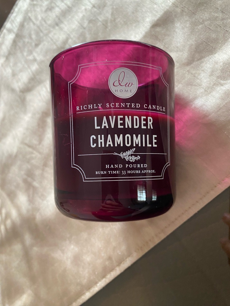 Bougie signe Lavender Chamomile