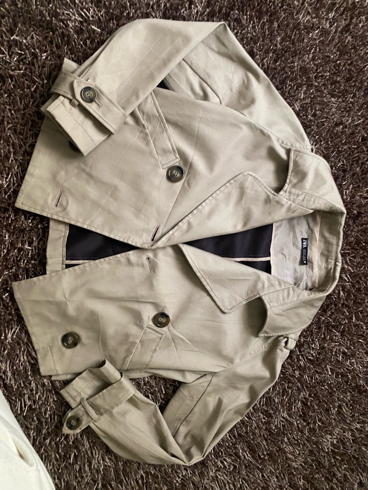 Trenche court zara en parfaite etat taille s