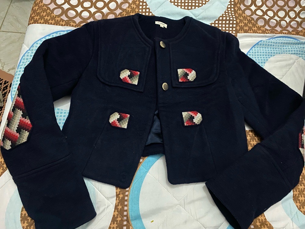 Veste cachemir courte 