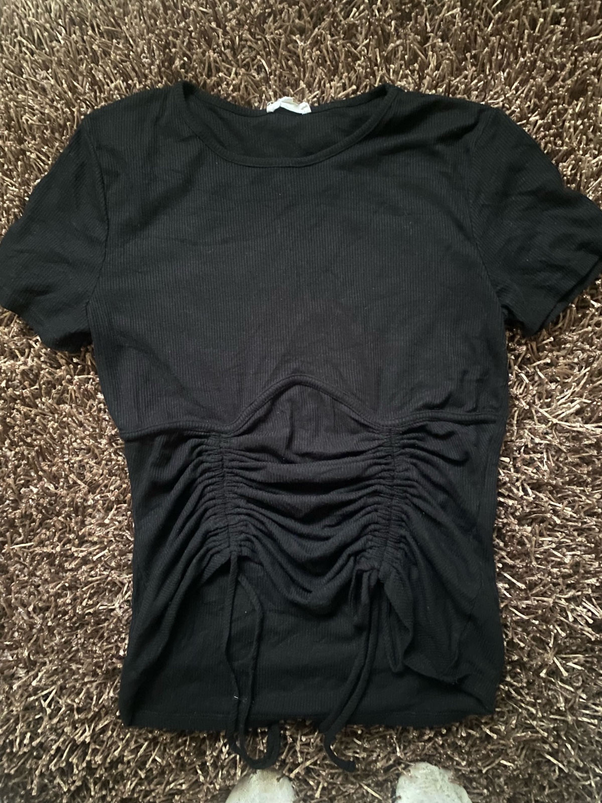 Pull noir zara 