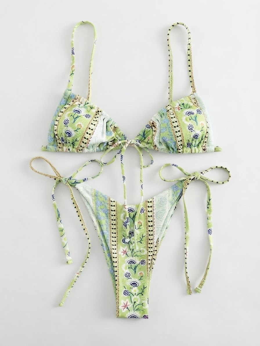 Bikini SHEIN floral 