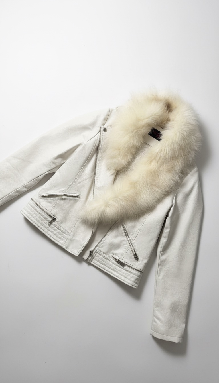 Manteau blanc cuire