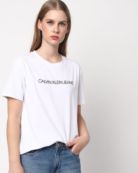 T-shirt  Calvin Klein blanc 