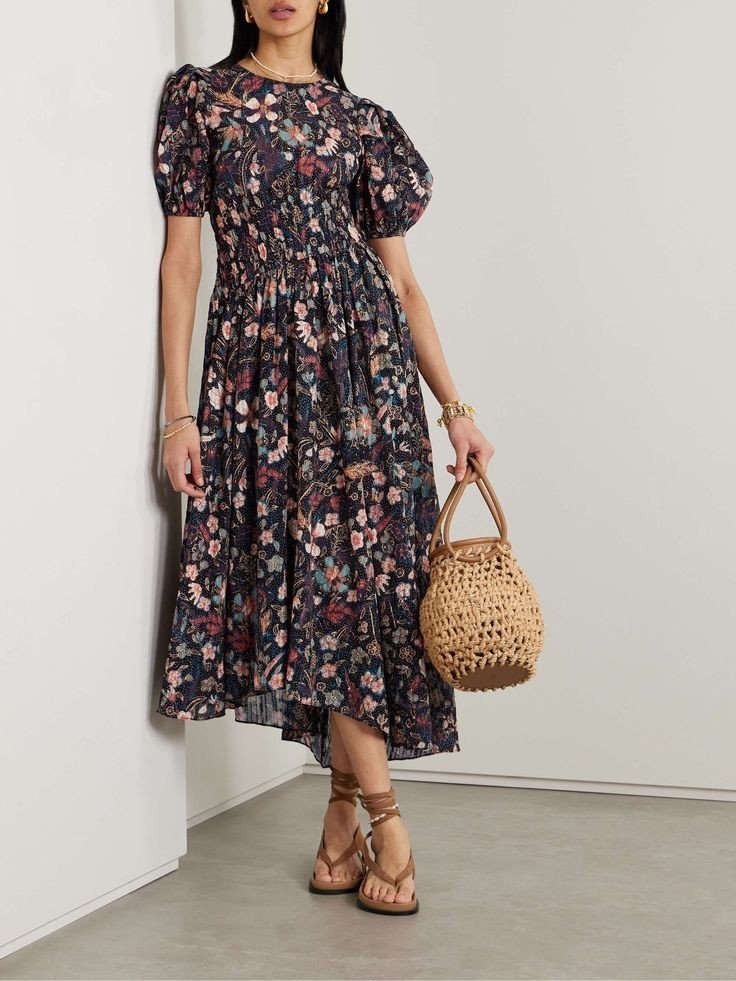 Robe fleurie