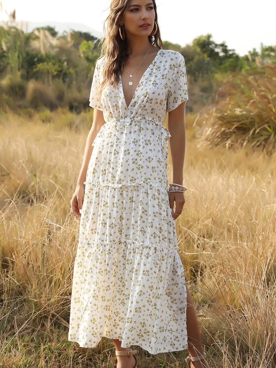 Robe shein maxi