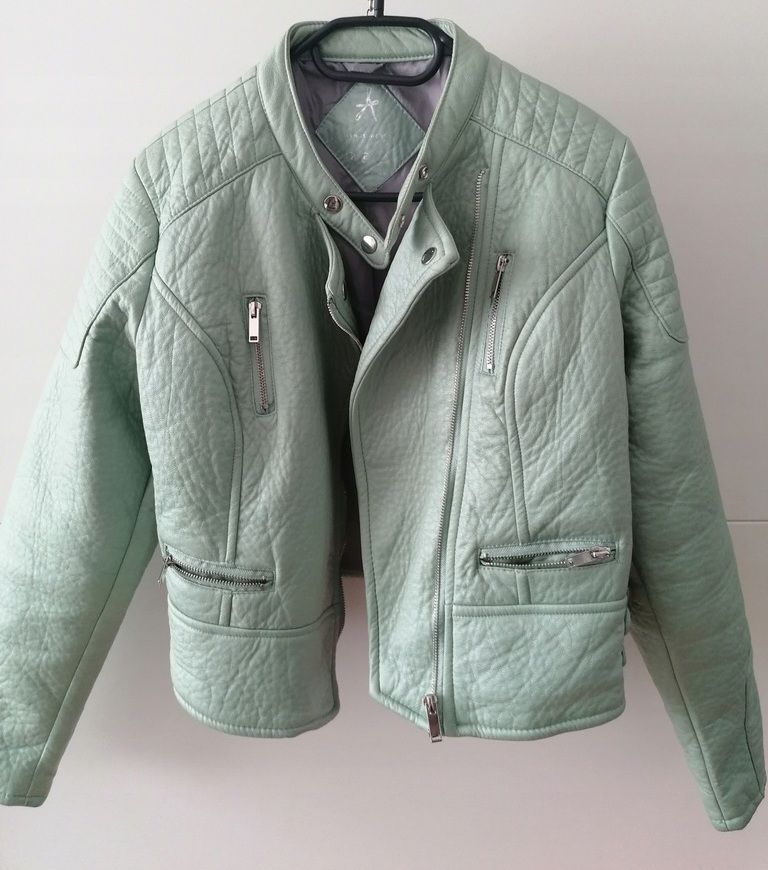 Veste vert clair courte 