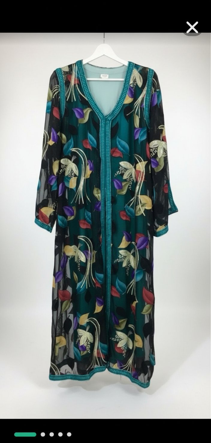 Caftan noir