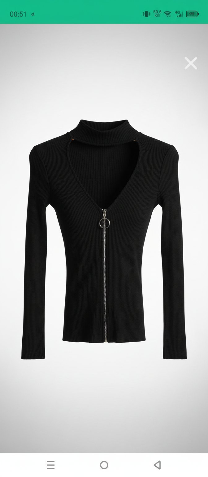 Pull colle V élastique en très bon état 