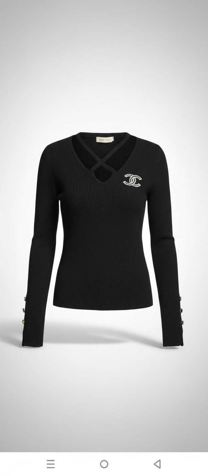 Pull importé élastique avec proche chanel en très bon état 