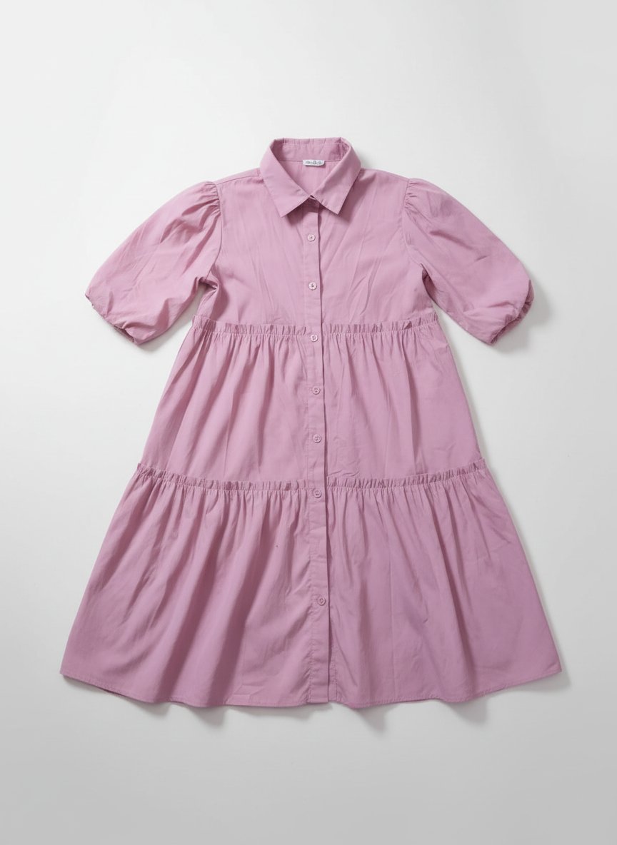 Robe rose bébé 