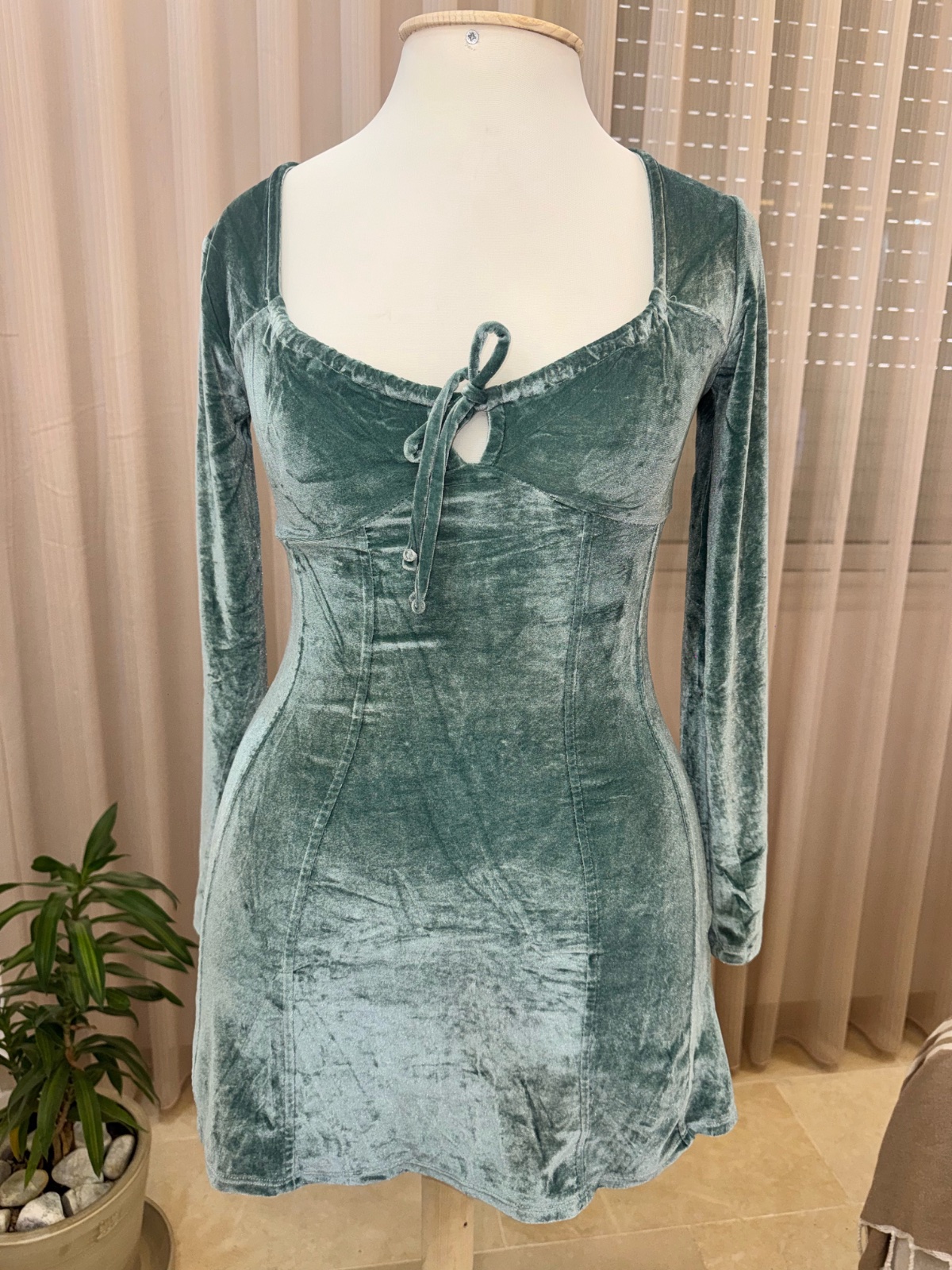 Petite robe velours 