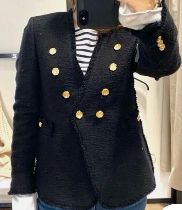 Blazer noir zara