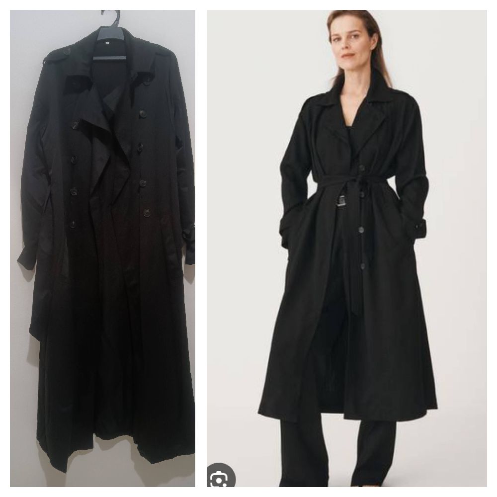 Trench coat noir - Très bon état.