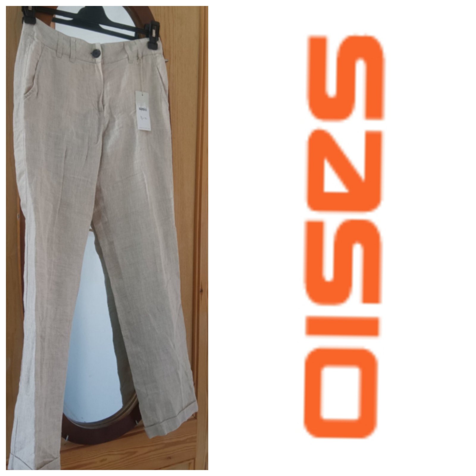 Pantalon SASIO 100% lin - Neuf avec 🏷️