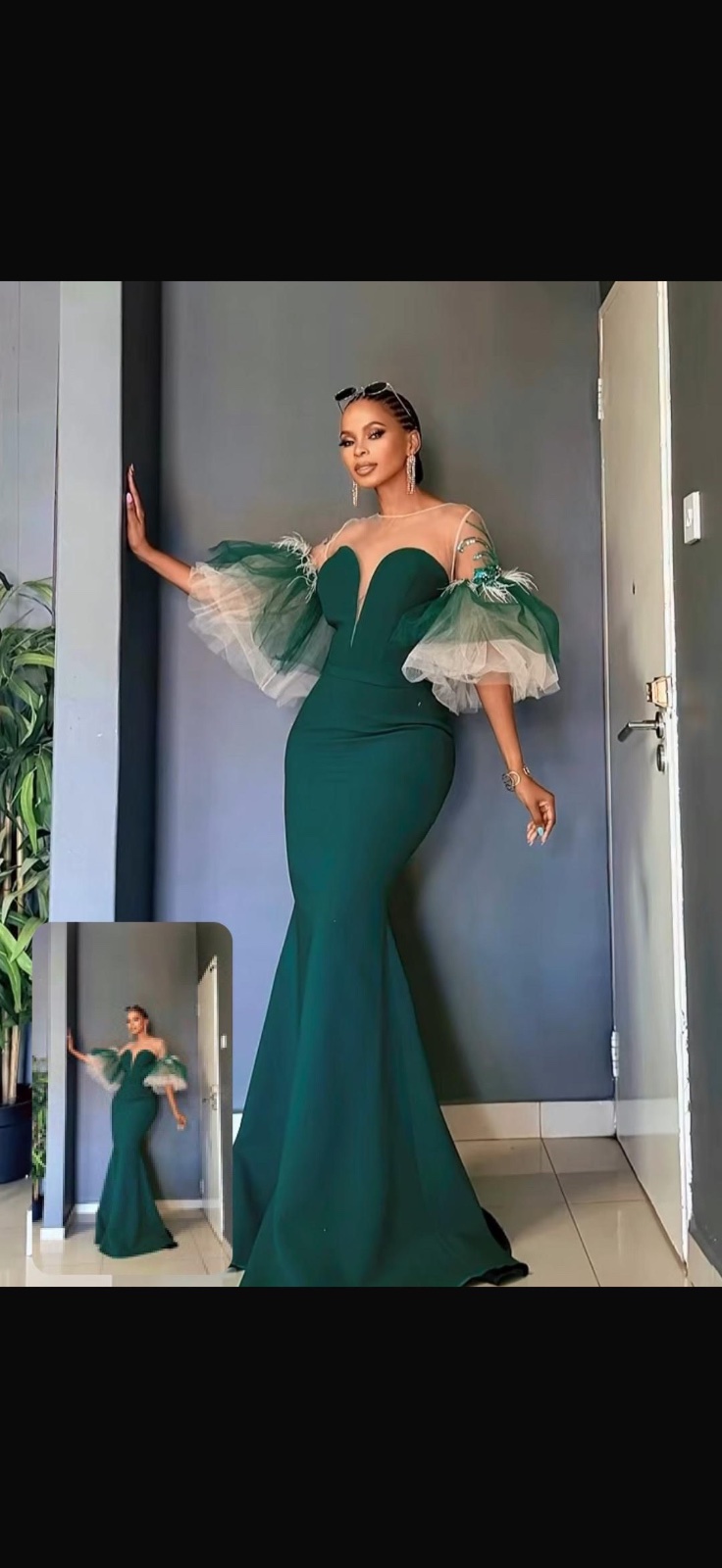 Robe Soiree, femme très chic