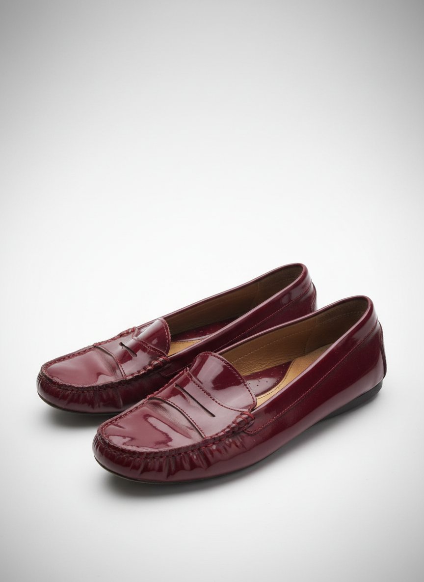 Mocassin rouge 