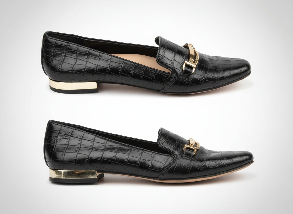 Mocassin noir 