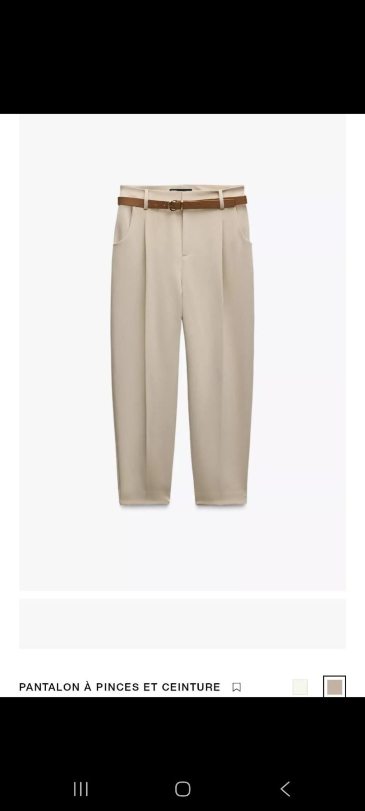Pantalon zara