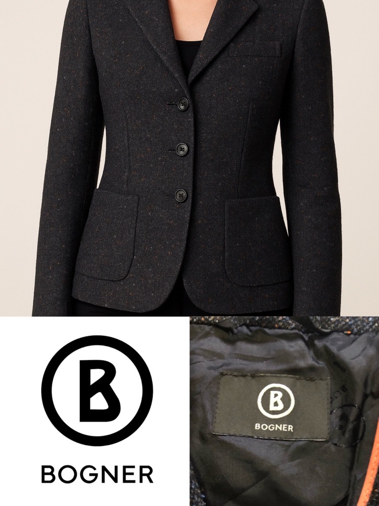 Vintage blazer laine vierge 