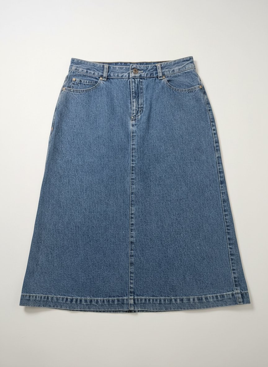 Jupe longue en denim bleu💙💙