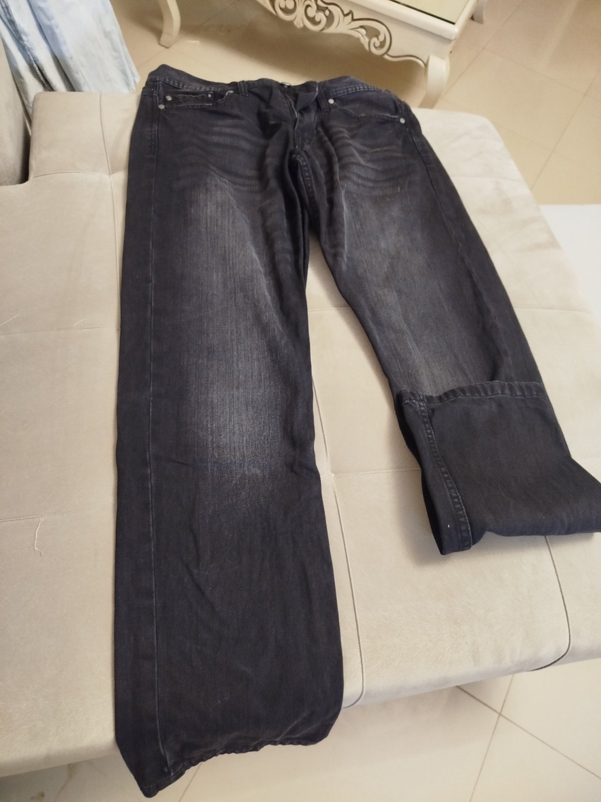 Jeans homme noir