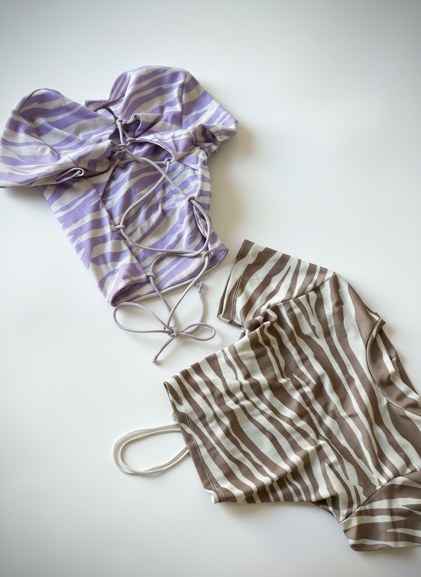 Lot 2 pull zebra print