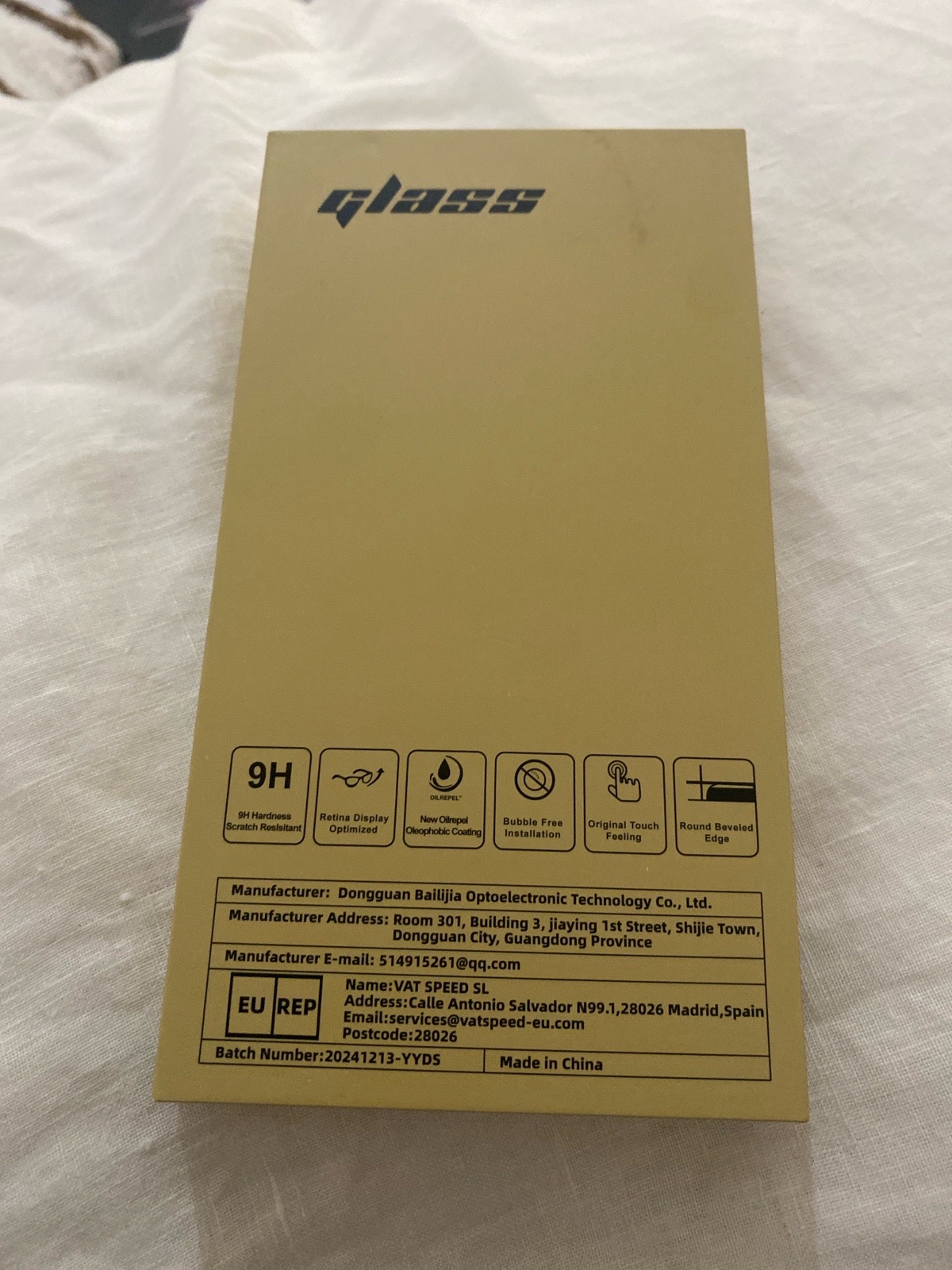 Screen protect Galaxy A35 paquet de 3 