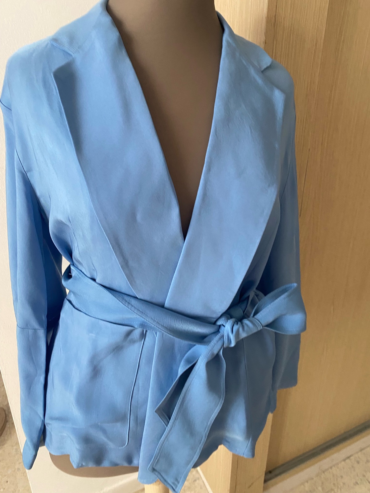 Veste ZARA BLEU CIEL 