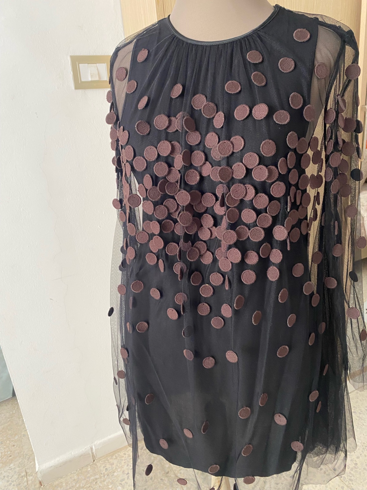 Robe soirée en tull 