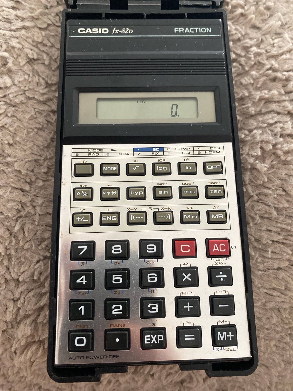 Calculatrice scientifique Casio 