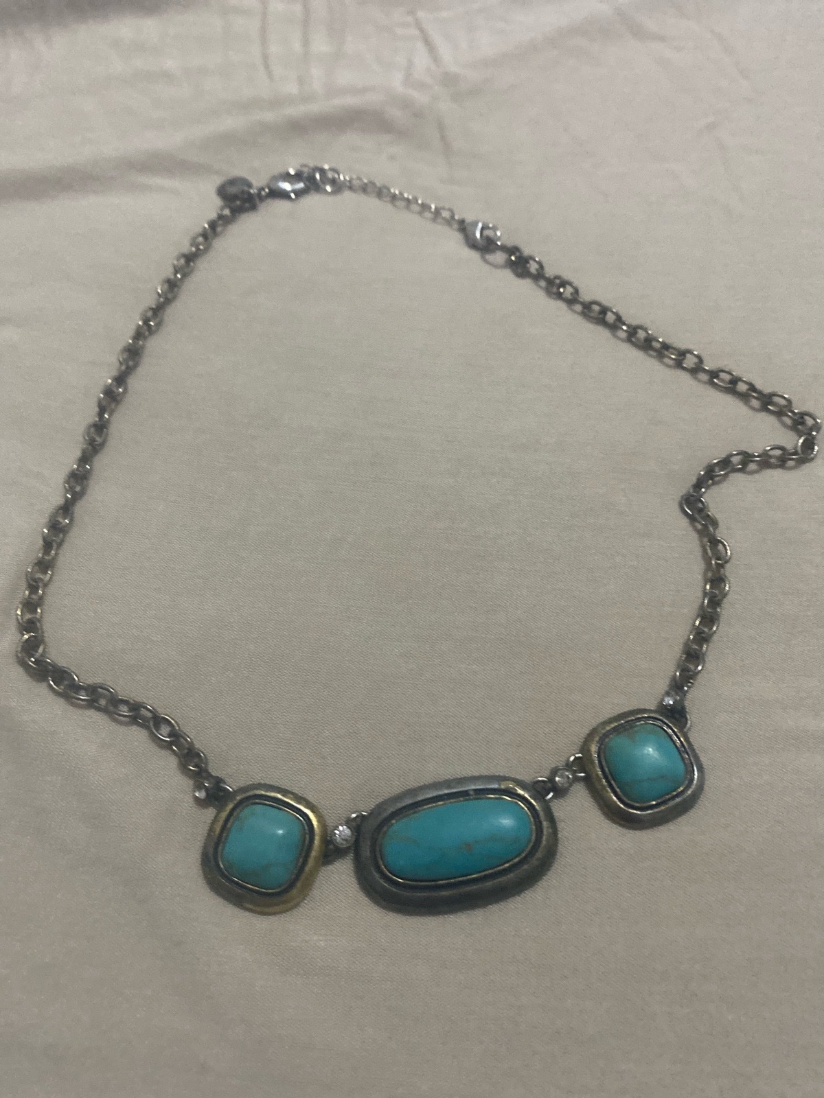 Jolie colier turquoie Ralph Lauren