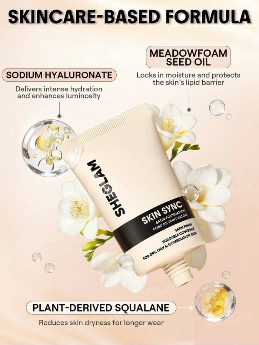 Fond de teind liquide SHEGLAM NUDE PORCELAINE