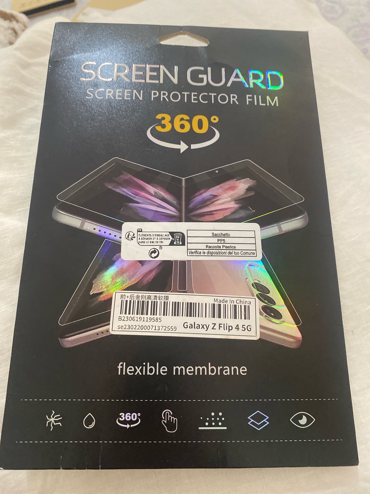 Screen protect samsung Zflip4