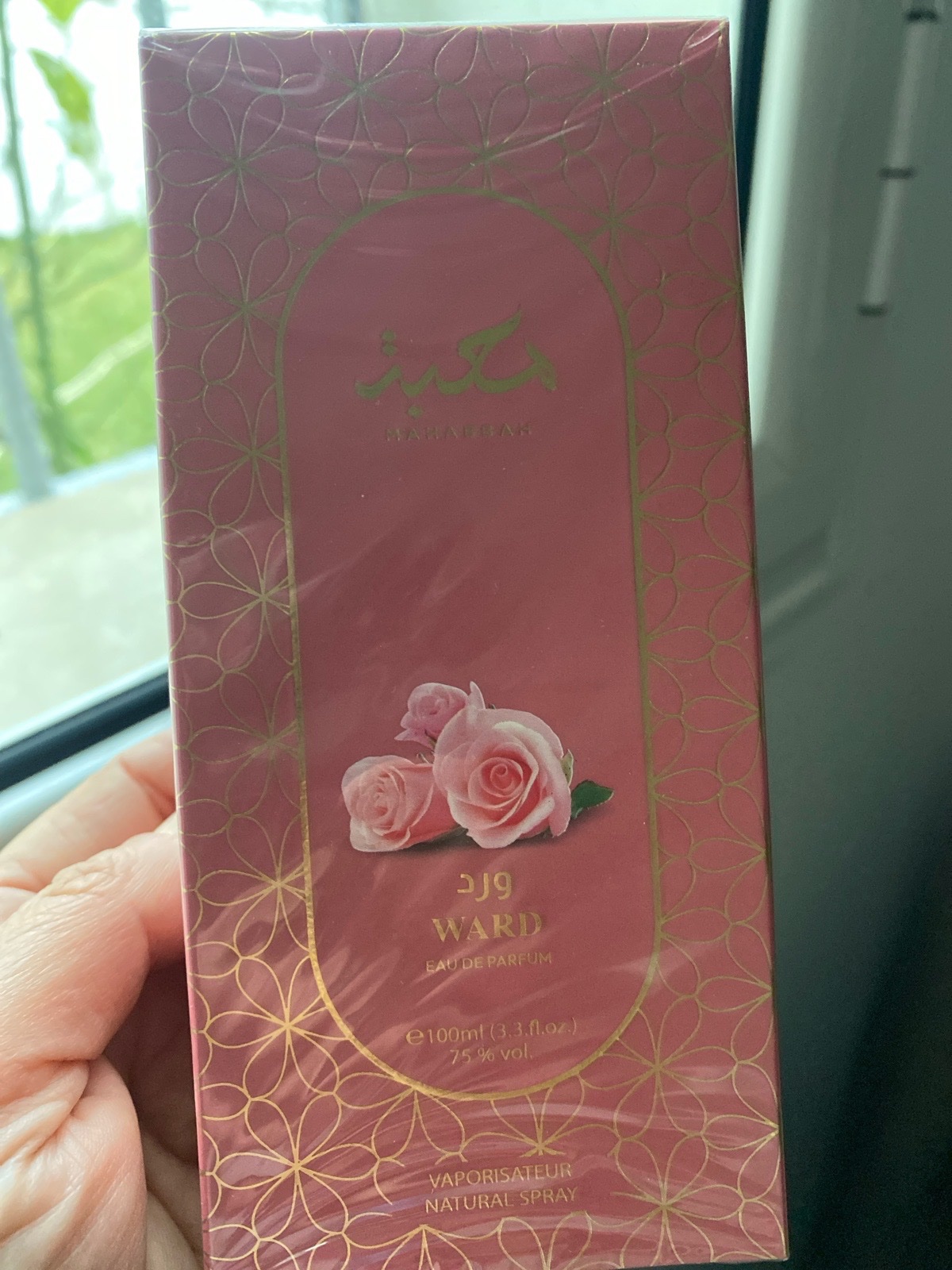 Eau de parfum ward 