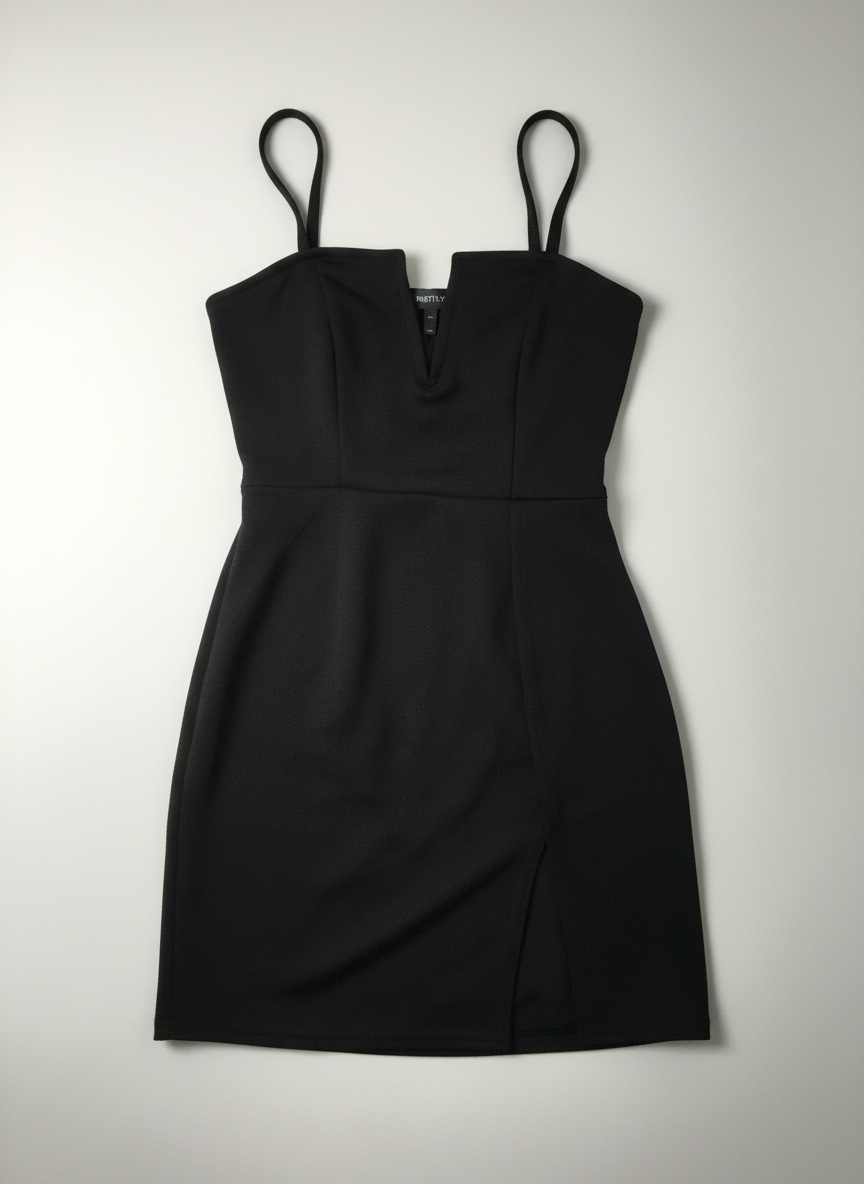 Petite robe avec fente PrettyLittleThing