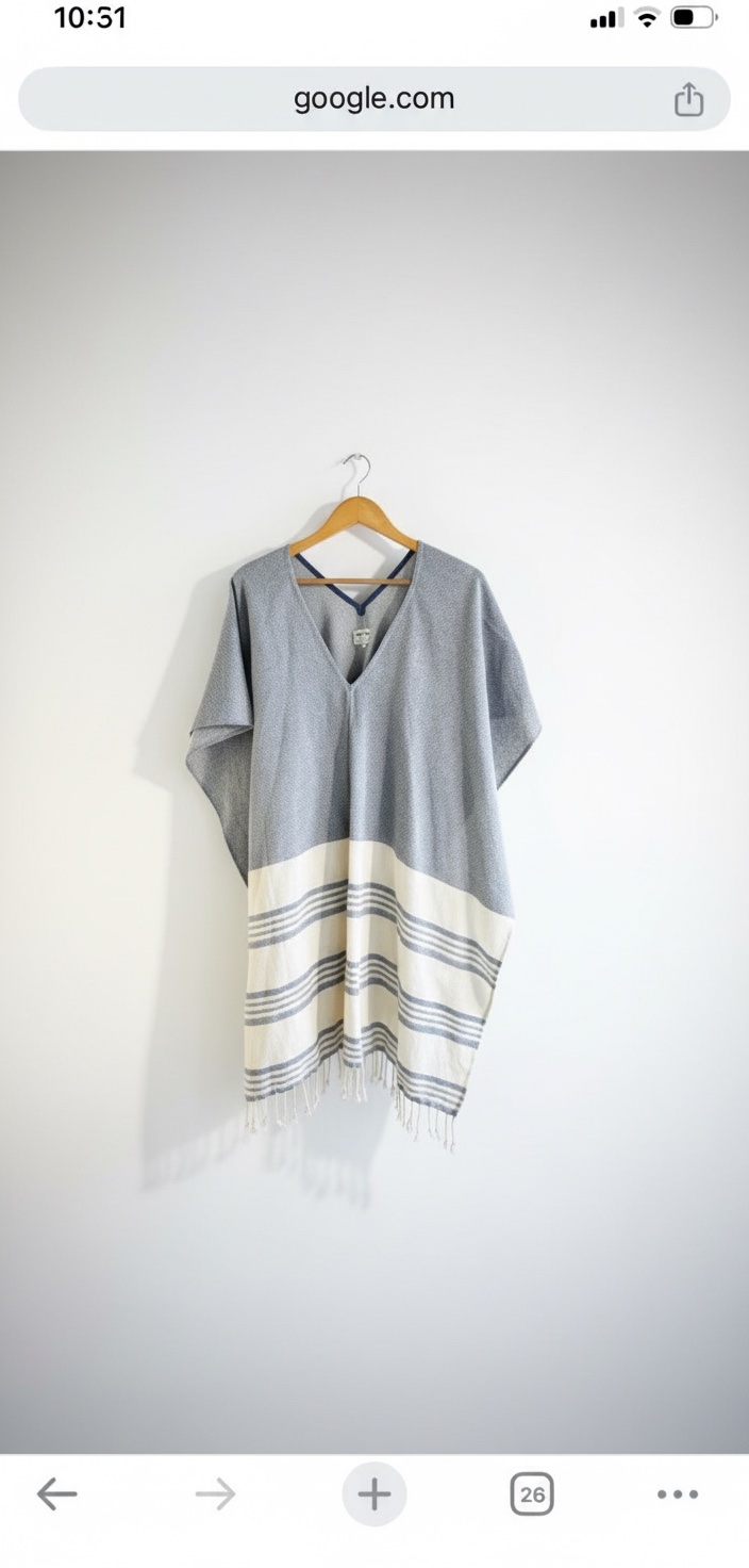 Poncho cache maillot 