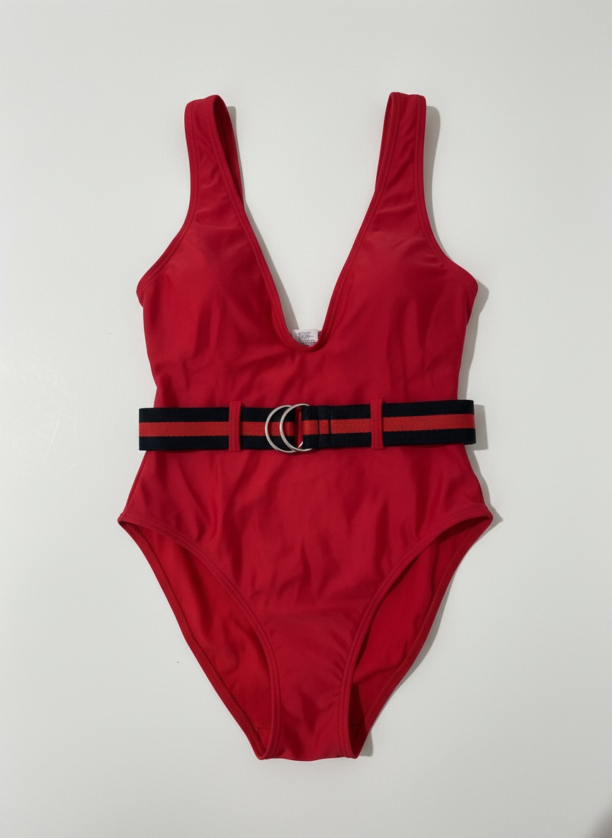 Maillot rouge MISSGUIDED