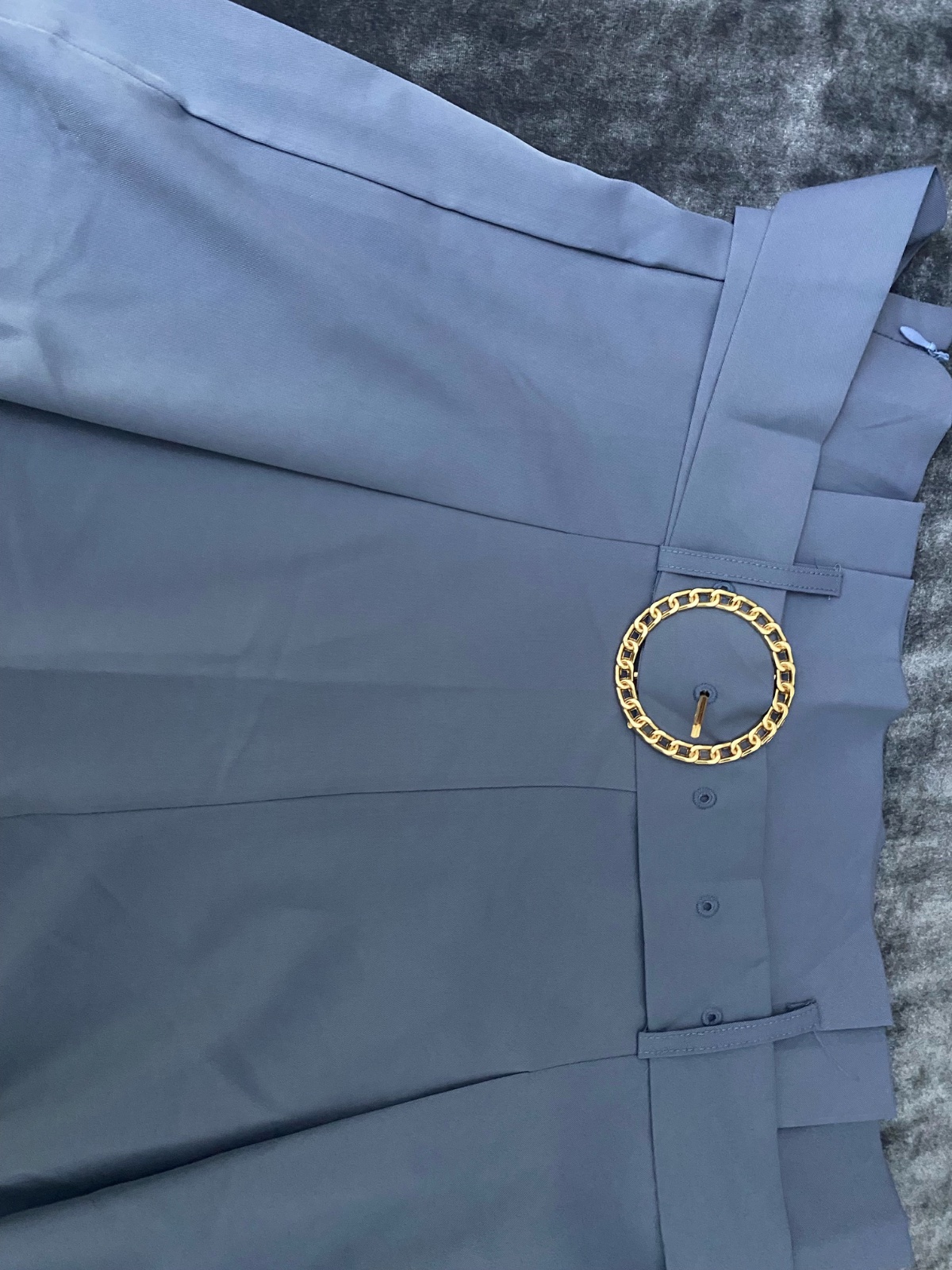 Pantalon shein bleu ciel