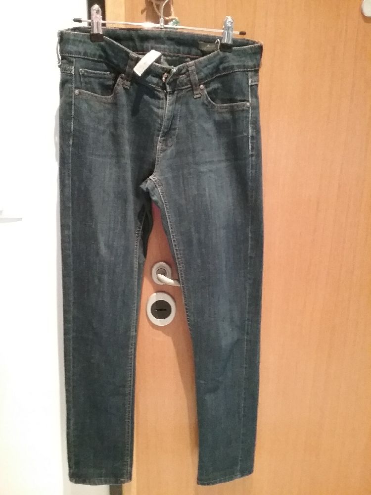 Pantalon en jean bleu