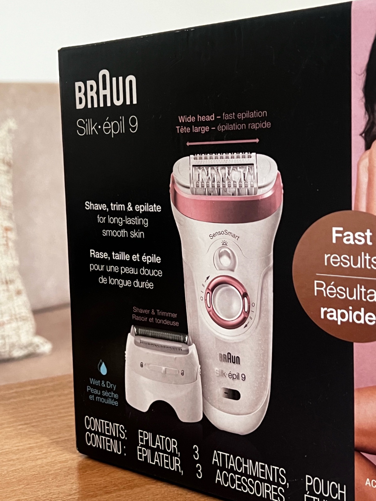 Braun Silk epilation