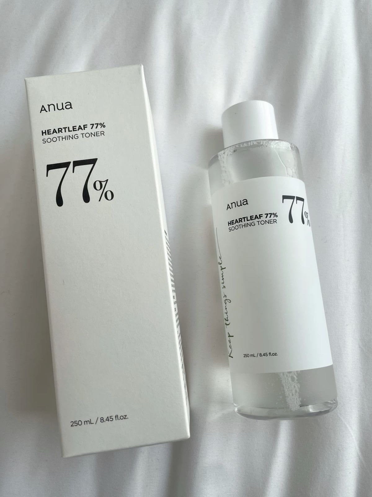 Anua heartleaf 77% soothing toner 250ml