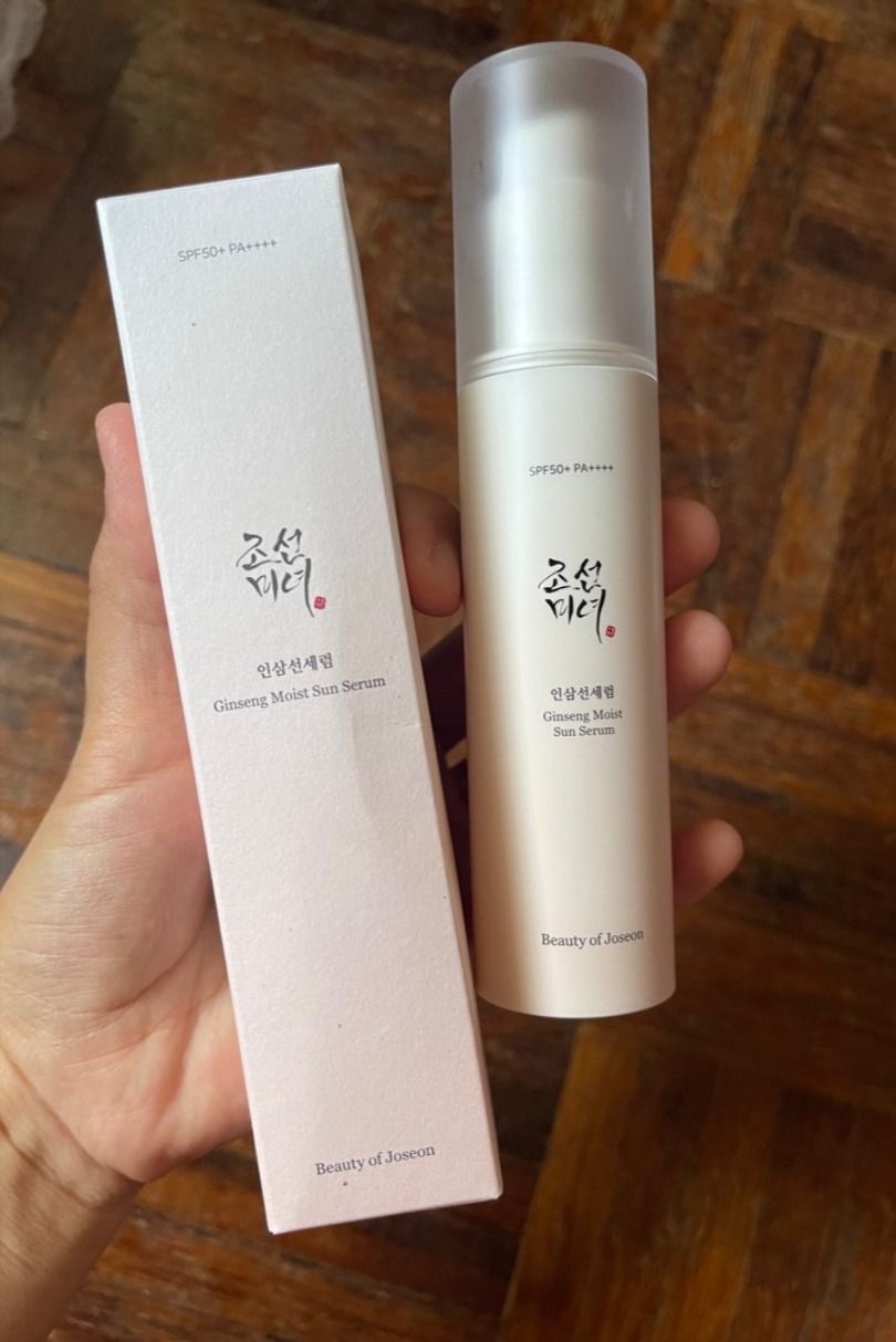Beauty of jeoson ginseng moist sun serum SPF50+