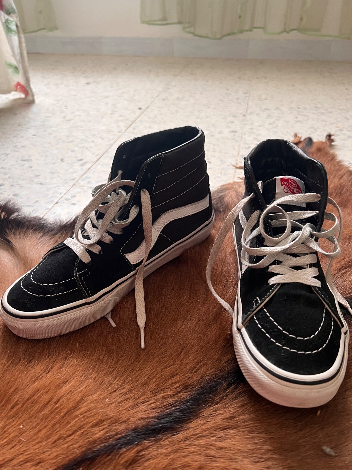 Vans sk8-Hi skateboard shoes Old Skool high top