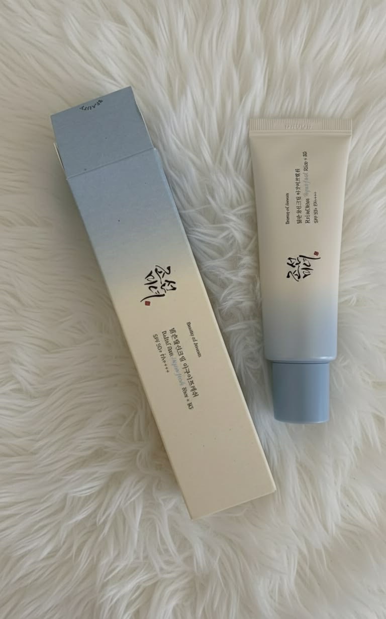 Beauty of jeoson relief sun aqua fresh rice + B5 sunscreen SPF50+