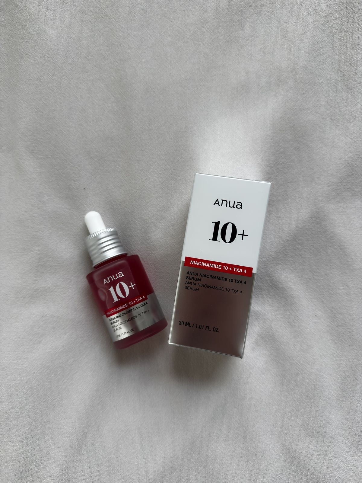 Anua niacinamide 10 + TXA 4 serum