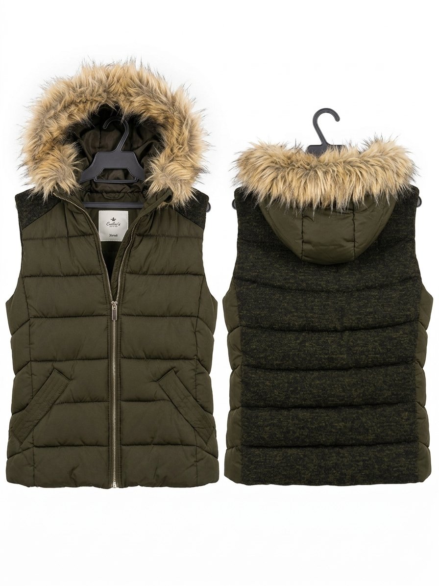 Manteau vert militaire