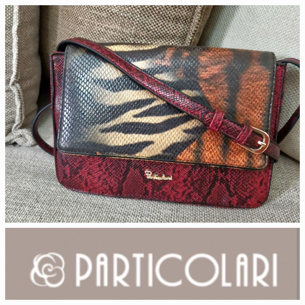 Bandoulière chic Particolari croco 